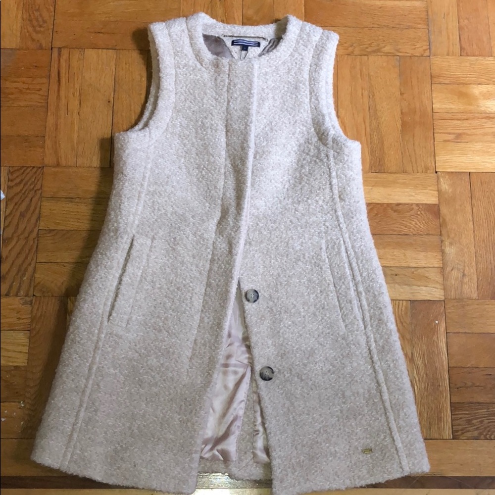 Hana Boucle long Vest